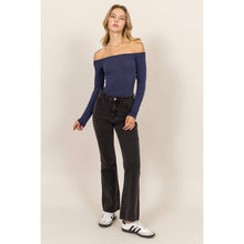 Load image into Gallery viewer, Off Shoulder Long Sleeve Bodysuit