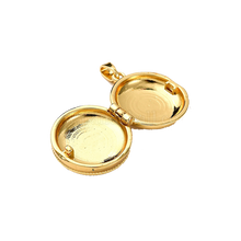 Load image into Gallery viewer, Blue Gold Sun Locket