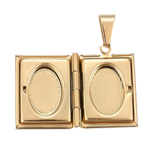 Load image into Gallery viewer, Gold Book Locket