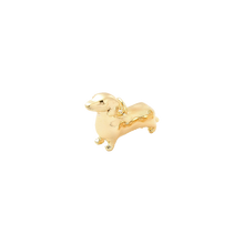Load image into Gallery viewer, Wiener Dog Gold Charm
