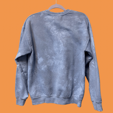 Load image into Gallery viewer, Dream of the Sixties Blue Cloud Dye Crewneck