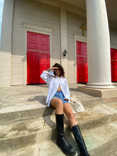 Load image into Gallery viewer, Our Famous White Button Up