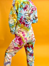 Load image into Gallery viewer, Hand painted & Tie Dyed Unisex Collab Coveralls