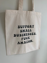 Load image into Gallery viewer, Support Small Businesses Tote Bag