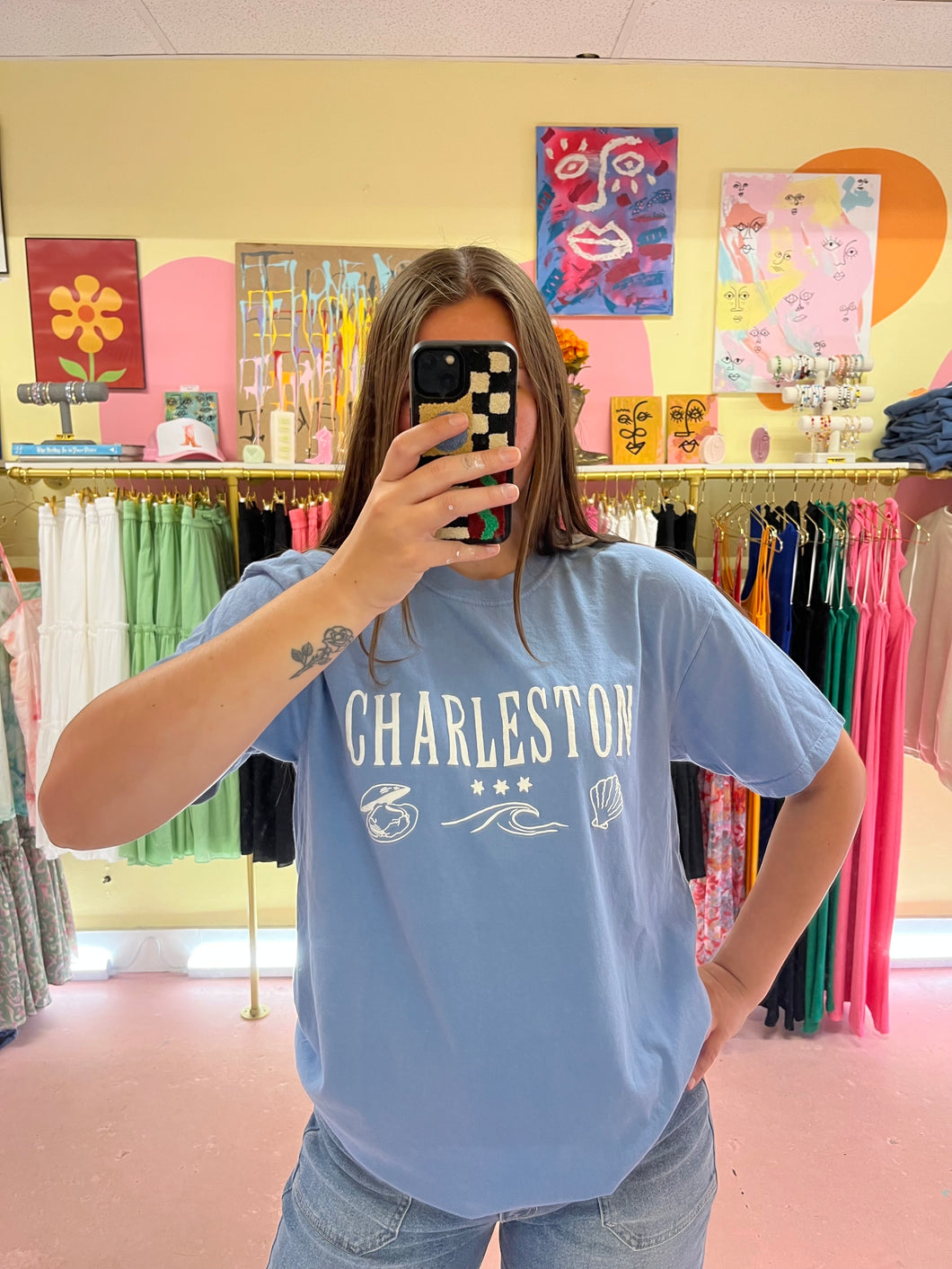 Coastal Carolina Charleston Puff Tee