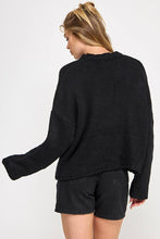 Load image into Gallery viewer, EVERYDAY CLASSIC LOOSE FIT STAR CROP SWEATER PULLOVER
