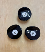 Load image into Gallery viewer, 8 ball mini hair clip
