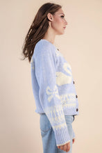 Load image into Gallery viewer, Oversized Graphic Casual Knit Sweater Cardigan
