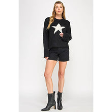 Load image into Gallery viewer, EVERYDAY CLASSIC LOOSE FIT STAR CROP SWEATER PULLOVER
