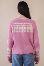 Load image into Gallery viewer, Oversized Graphic Casual Knit Sweater Cardigan
