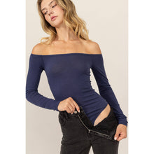 Load image into Gallery viewer, Off Shoulder Long Sleeve Bodysuit
