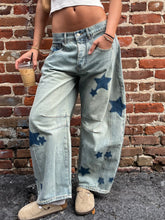 Load image into Gallery viewer, Star Barrel Jeans
