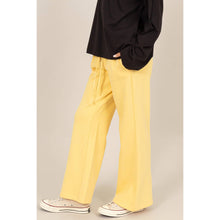 Load image into Gallery viewer, Mid-Rise Drawstring Wide Leg Pants
