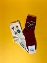 Load image into Gallery viewer, Holiday Crew socks
