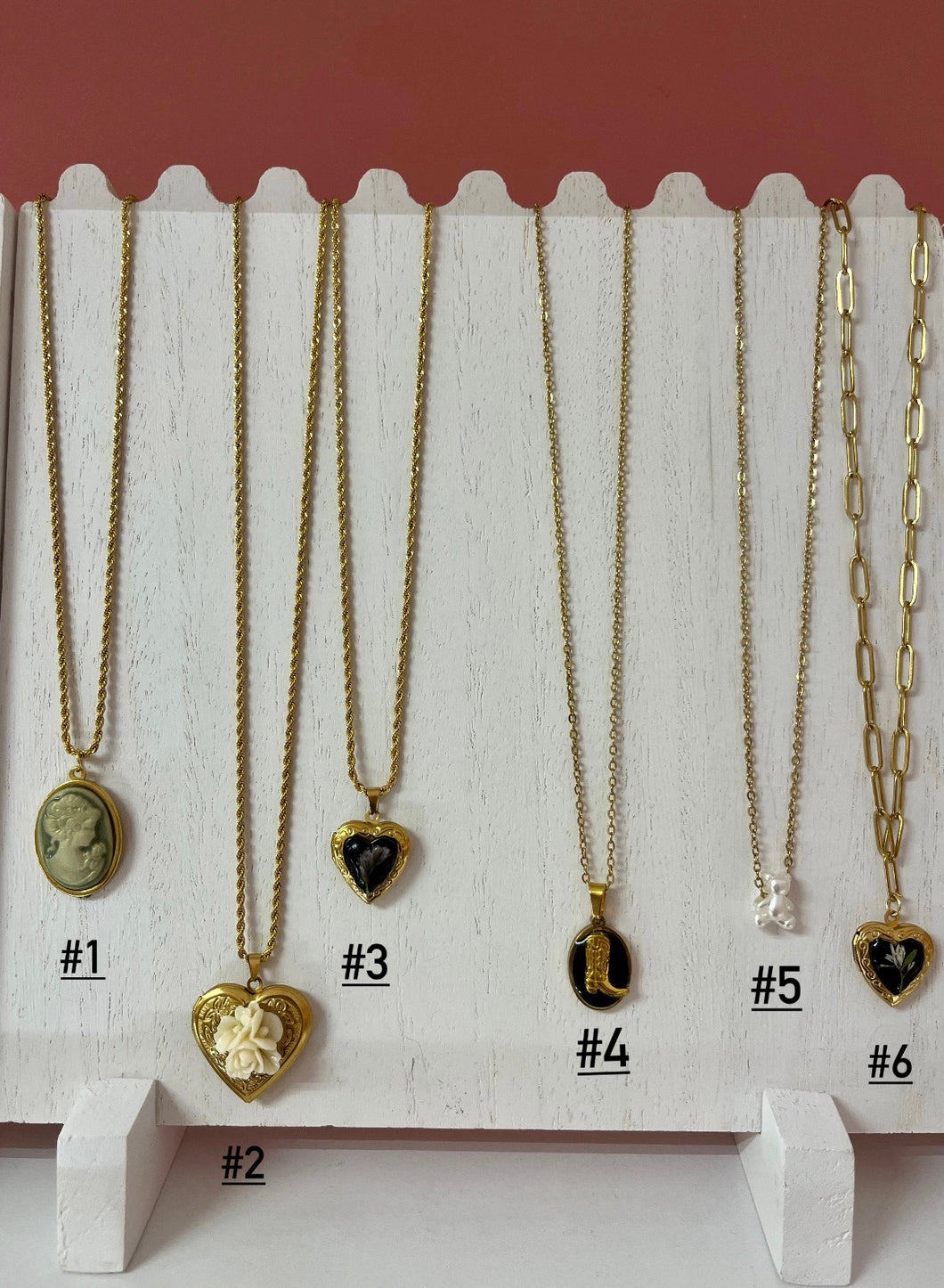 Evergarden necklaces