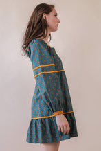 Load image into Gallery viewer, Printed Ruffle Detail Mini Dress
