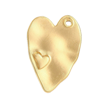 Load image into Gallery viewer, Colorful Funky Heart Pendant
