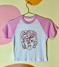 Load image into Gallery viewer, Scribble girl baby tee

