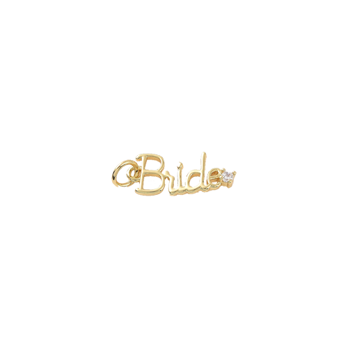 Gold Bride Charm