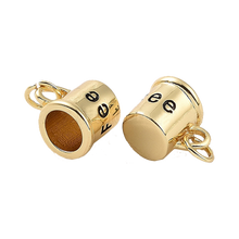 Load image into Gallery viewer, Gold Coffee Mug Charm
