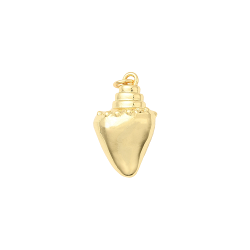 Gold Conch Shell Charm – True Lucia