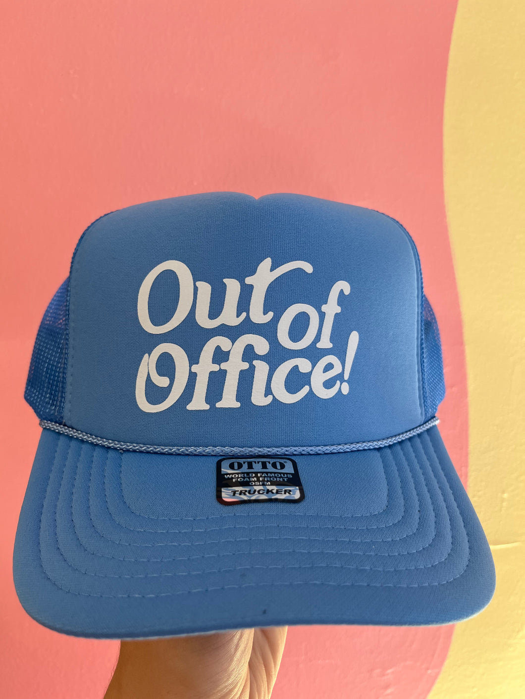 Out of office Trucker hat