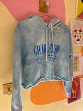 Load image into Gallery viewer, Charleston dyed crop hoodie
