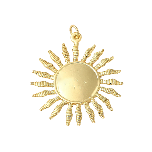 Large Hazy Sun Charm