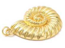 Load image into Gallery viewer, Spiral Shell Charm
