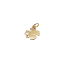Load image into Gallery viewer, Small Gold Clover Charm
