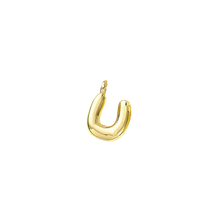 Load image into Gallery viewer, Gold Bubble Letter Charms
