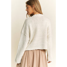 Load image into Gallery viewer, EVERYDAY CLASSIC LOOSE FIT STAR CROP SWEATER PULLOVER
