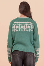 Load image into Gallery viewer, Oversized Graphic Casual Knit Sweater Cardigan
