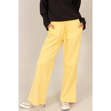 Load image into Gallery viewer, Mid-Rise Drawstring Wide Leg Pants
