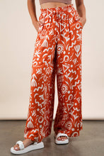 Load image into Gallery viewer, Printed Wide Leg Long Pants
