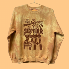 Load image into Gallery viewer, Dream of the Sixties Gold Dye Crewneck
