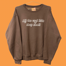 Load image into Gallery viewer, Cool Kids Shop Small Brown Crewneck
