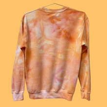Load image into Gallery viewer, You&#39;re Art, Baby Orange Dyed Crewneck Sweatshirt

