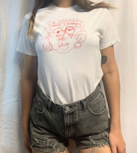 Load image into Gallery viewer, Scribble Love Face Tee
