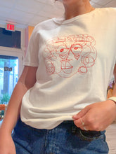 Load image into Gallery viewer, Scribble Love Face Tee
