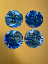 Load image into Gallery viewer, Hand Painted Coasters 4pack
