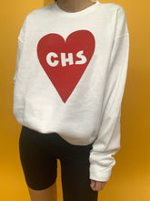 Load image into Gallery viewer, CHS heart crewneck
