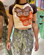 Load image into Gallery viewer, Butterflies Flying Baby Tee
