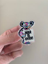 Load image into Gallery viewer, War is over dead bear pin
